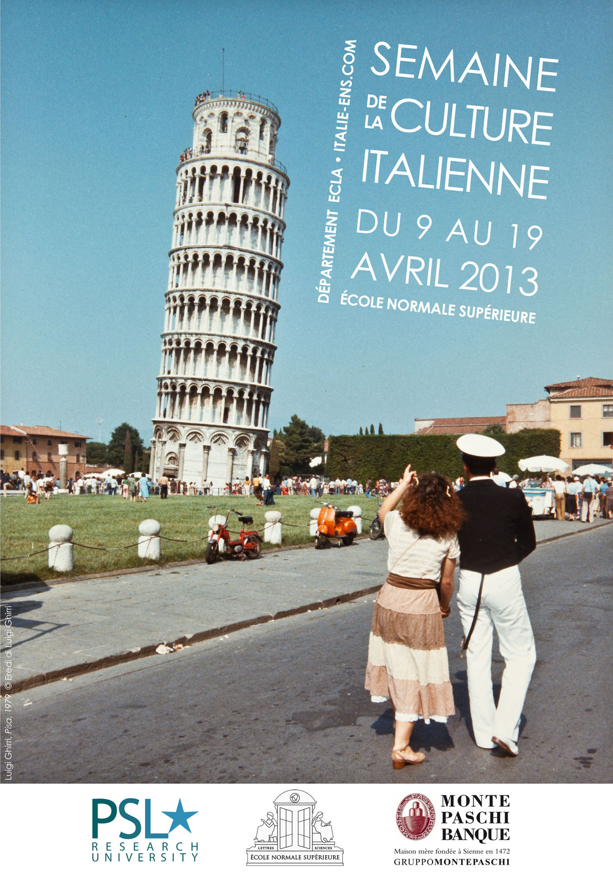 Affiche Semaine de la culture italienne