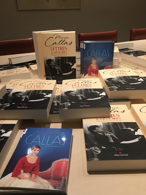 Maria Callas, lettres et mémoires